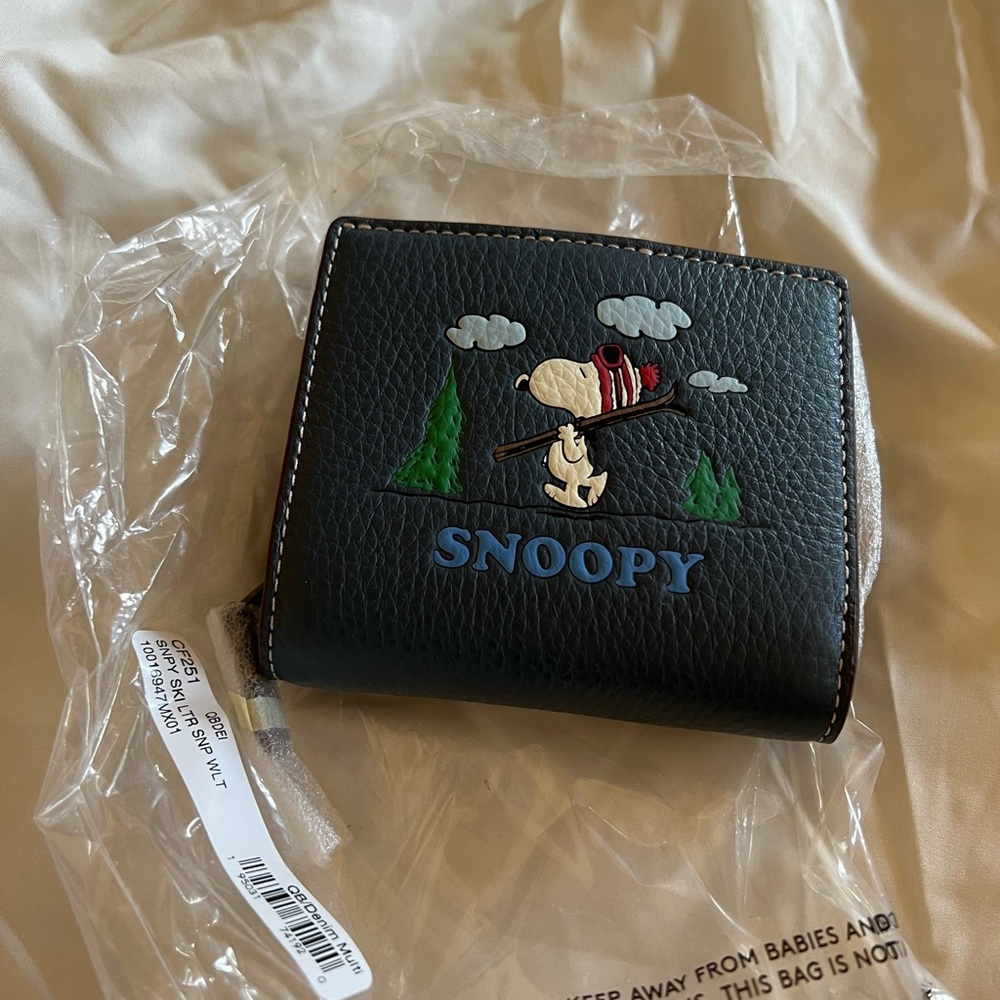 Coach snap wallet.
